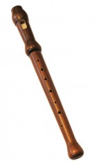 MatMax ″Janko″ flet prosty drewniany, palcowanie renesansowe