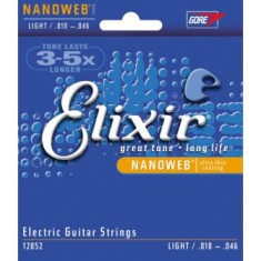 Elixir Nanoweb (12052) 10-46 struny do gitary elektrycznej 