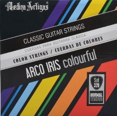 Medina Artigas Set 320 struny do gitary klasycznej kolorowe 