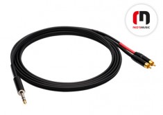 RED'S MUSIC kabel audio AU1115 Jack Stereo/2xRCA 1,5m